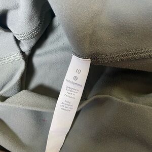 Lululemon olive green Leggings